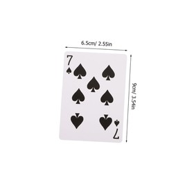 JOINPAYA Poker Playing Cards Bulk Pack Blank Cards Bulk Pack Heat Transfer Paper Unfinished Cards for Card Games