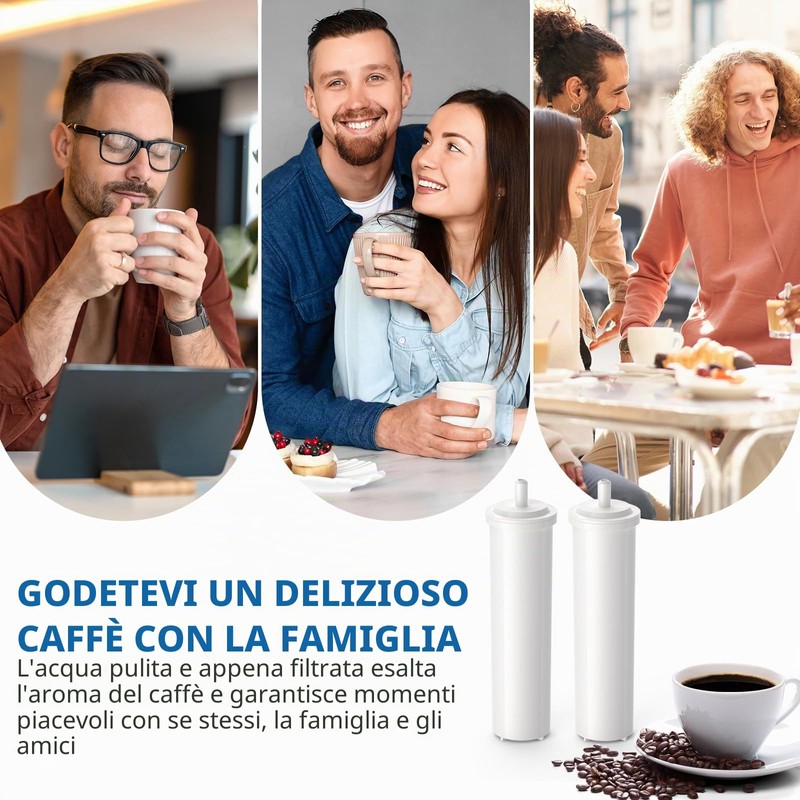 Filtro acqua di ricambio compatibile con macchine da caffè LELIT