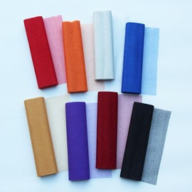 Cinta de tela brillante de tul con purpurina de 8 colores de 12 x 10.9 yardas para envolver regalos de Navidad, falda tutú, lazo de costura, decoración de boda, suministros de manualidades