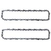 Opuladuo 2PC 10 Inch Chainsaw Chains, Replacement Chain for WORX