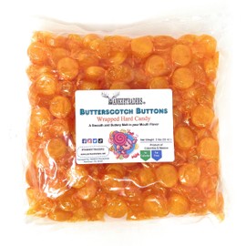 YANKEETRADERS Butterscotch Flavor Hard Candy - 2 Pounds