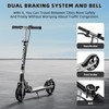 Scooters for Kids 8-12, Teens & Adults - Lightweight, Foldable,
