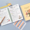Monolike Happy and Lucky 4 Month Study Planner, Reading -