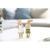 Heitmann Deco Ceramic Pair of Rabbits – Decorative Figures Rabbit