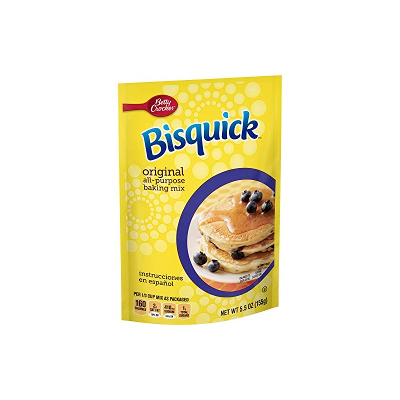 Betty Crocker Bisquick Original All-Purpose Baking Mix, 5.5 oz (Pack