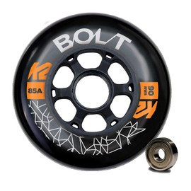 K2 Skate Bolt 90 MM / 85A 8-Wheel Pack W/ILQ 9