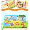 Set of 4 Wooden Puzzles - Toddler Toy from 2