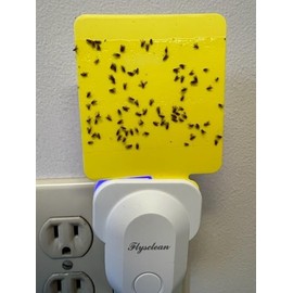 18 Pack Flying Insect Trap Refill Kit, Indoor Plug-in Fly Trap Refill Sticky Glue Cards, Safe Non-Toxic Easy to Use Flying Insect Catcher Sticky Refill Kit for Flies, Gnats, Moths and Other Insects