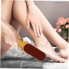 WOONEKY Foot File Callus Remover Double-sided Natural Stone Foot Rasp