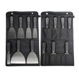 Meichoon 7 Piece Putty Knife Set Drywall Knife Painters Tool Spackle Knife Wall Scraper set for Home DIY Tools,1 Inch 1-1/2 Inch 2 Inch 2-1/2 Inch 3 Inch 4 Inch 5 Inch,DF05
