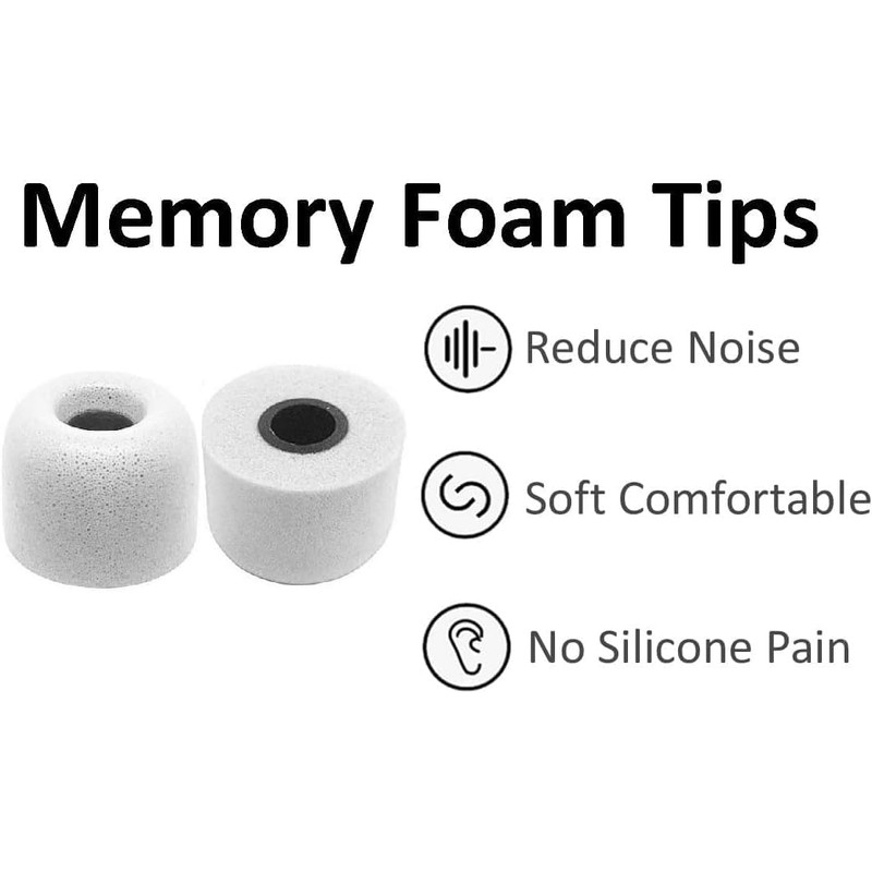 1000xm5 Memory Foam Earbud Tips for Sony 1000xm4 WF-C700n WF