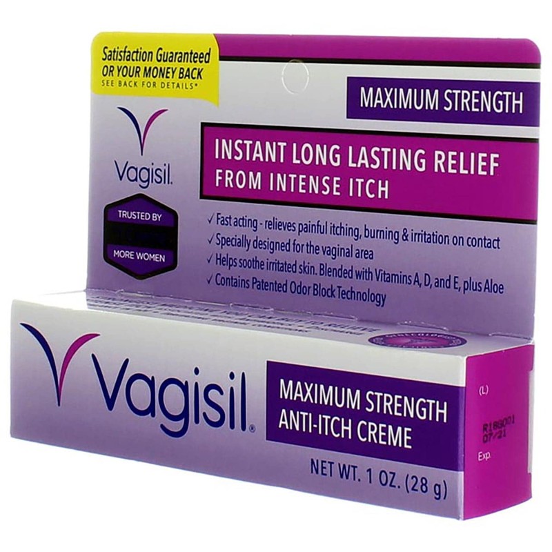 Vagisil Maximum Strength Anti-Itch Creme 1 oz (Pack of 9)