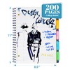 MOWEE 5 Subject Notebook - Spiral Notebook, College Ruled Notebook