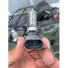 Genssi LED Upgrade Low Beam Only Headlight Bulbs 34901-HR3-A21 92069-0019 Compatible with Honda ATV TRX420 TRX500 TRX520 2014 Up