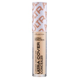 Collection Cosmetics Lasting Perfection Ultra Cover Concealer, 5.5ml, Up to 16hr Wear, XL Applicator, Cashew Warm