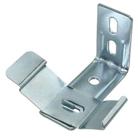 AXLIZER - Juego de 4 estores verticales en forma de L, soporte de montaje para persianas verticales, marco de extensión para persianas con clip