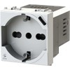 4box - P40 female and Vimar® Plana™ compatible USB power