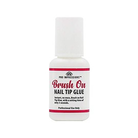 Pro Impressions Professional Brush On Nail Tip Glue