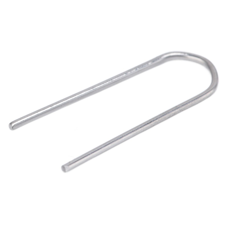 200 Pcs Wire Jump Rings Nickel Chromium Alloy U Shaped