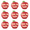 144 Thank you Teacher 30 mm Apple themed Reward Stickers