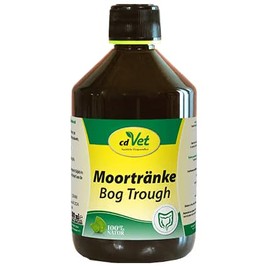 cdVet Moortränke 500 ml | Reines Naturmoor für Hunde und Katzen - organische Substanz aus Urpflanzen