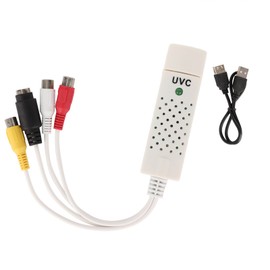 USB Video Capture Card DriveFree Monitoring Computer Accessory with 1Channel for WIN8/WIN10