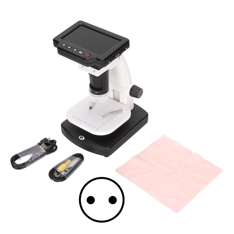 4 Inch LCD Digital Microscope 1200 Times Magnification 1080P Video