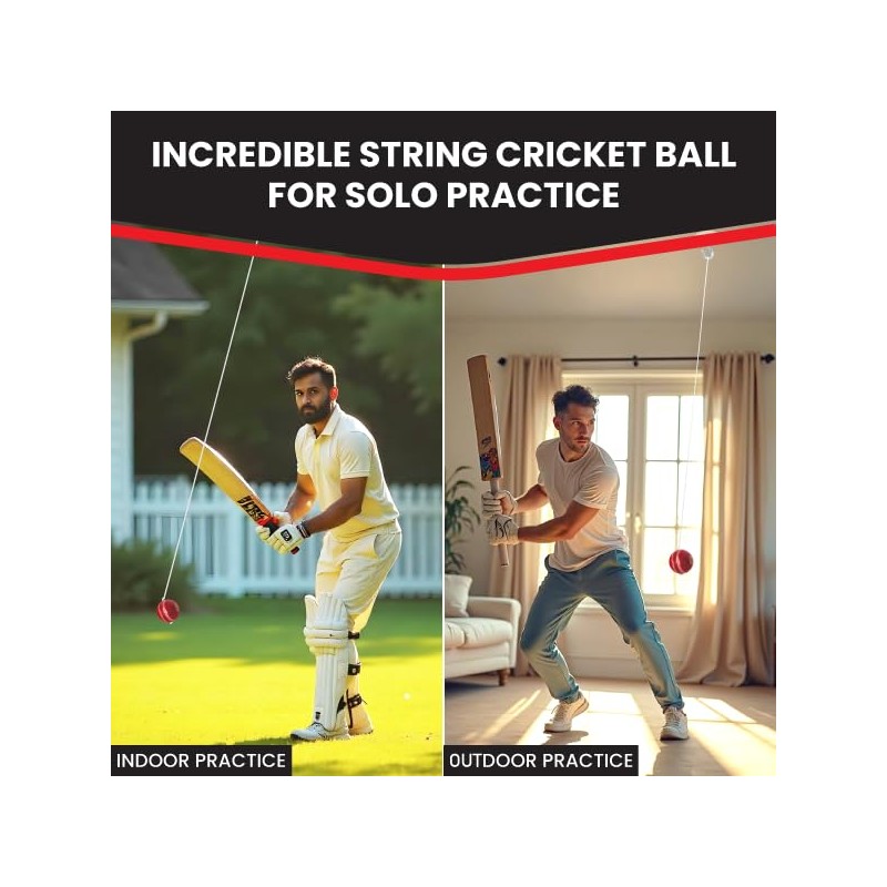 ONEGlobal Incrediball Soft String Cricket Ball | Outdoor and Indoor