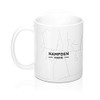 Hampden, Maine ME Map Mug (11 oz)