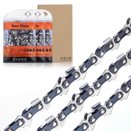 14 Inch Chainsaw Chain fit husqvara 120, CS-310, RY2714, Poula 190, CS-330T -3/8 LP .050" 52 Drive Links (3 chains)