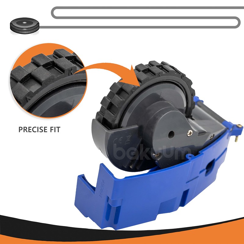 Tires for IROBOT ROOMBA Wheels Series 500, 600, 700, 800,
