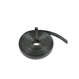 0.9 * 300cm Italian Keratin Flat Tips Glue Fusion Keratin Glue Tips Pre Bonded Tool for Hair Extensions（Black）
