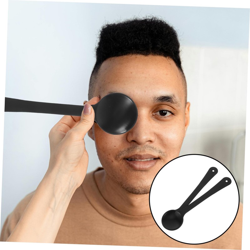 Gatuida 2pcs Lightweight Plastic Vision Testing Cover for Accurate Optometry