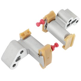 AZHZ Engine Timing Chain Kit Time Chain Part Set W/Tensioner Crank Sprocket Fit for Ford Explorer 3.5L 2013-2019 for Ford Flex 3.5L 2011-2019, Replace AT4Z6306A