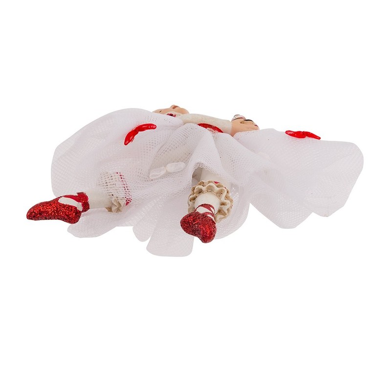 Kurt Adler 5-1/2-Inch Resin Clara Nutcracker Suite Ornament