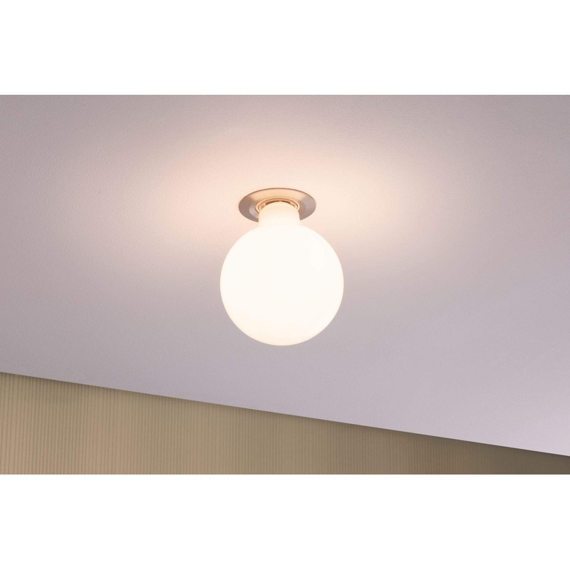 Paulmann 28701 LED Filament Globe Lamp, 7.5 W, Dimmable Opal