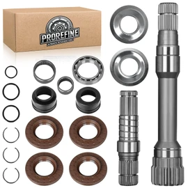 68257420AG 68139992AA Upgraded Front Differential Axle Intermediate Shaft Inner Shaft Kit Compatible with 2012-2018 RAM 1500 2019-2021 Ram 1500 Classic