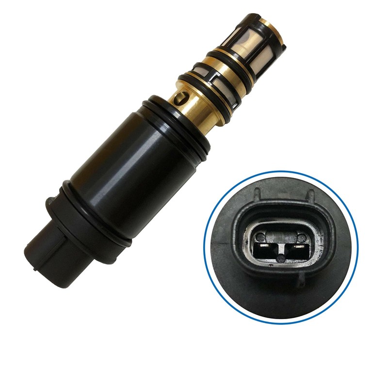 QSERON AC Compressor Control Solenoid Valve 5SE09C 5SE12C 6SEU16 TSE17C
