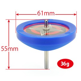 Japanese Komamawashi Association Certified Tops, Swallow, Sold Individually (Blue)