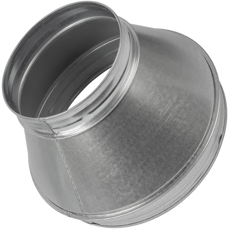 Vent Systems 12" Inch to 8" Inch Duct Reducer Adapter