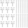 Surf turtle Vertical Blinds Repair Kit 12 Sets White Vertical