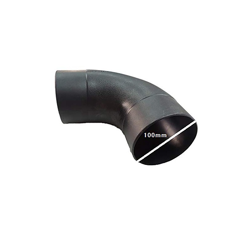 stax tools L Dust Port Fitting (100mm Diameter Elbow)