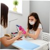 Ipetboom 125 Pcs Disposable Manicure Pad Nail Mat Durable Protective