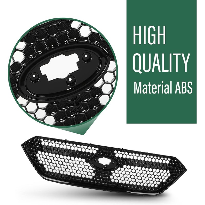 LQI Front Bumper Grille Assembly Compatible with Subaru WRX 2022-2023