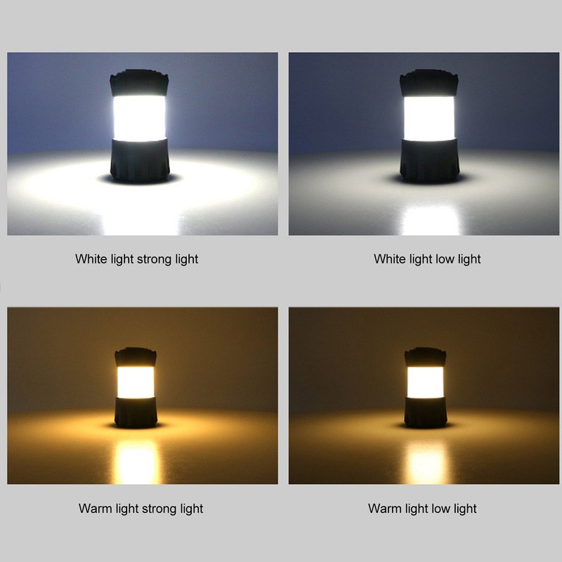 Camping Lantern Magnetic IP67 Waterproof Type C Charging Portable LED