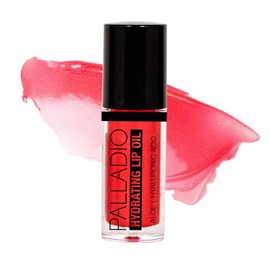 Palladio Aceite Labial Hidratante, Fórmula no pegajosa, Brillo sutil con color tenue, lápiz labial líquido, Bling