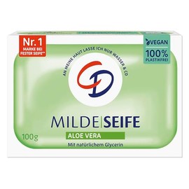 CD Mild Soap, Aloe Vera, Vegan & No Microplastics, 100 g