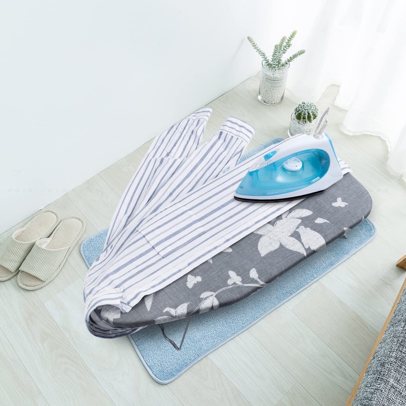 MZXcuin Small Ironing Board Cover Scorch Resistant, Cotton Table top