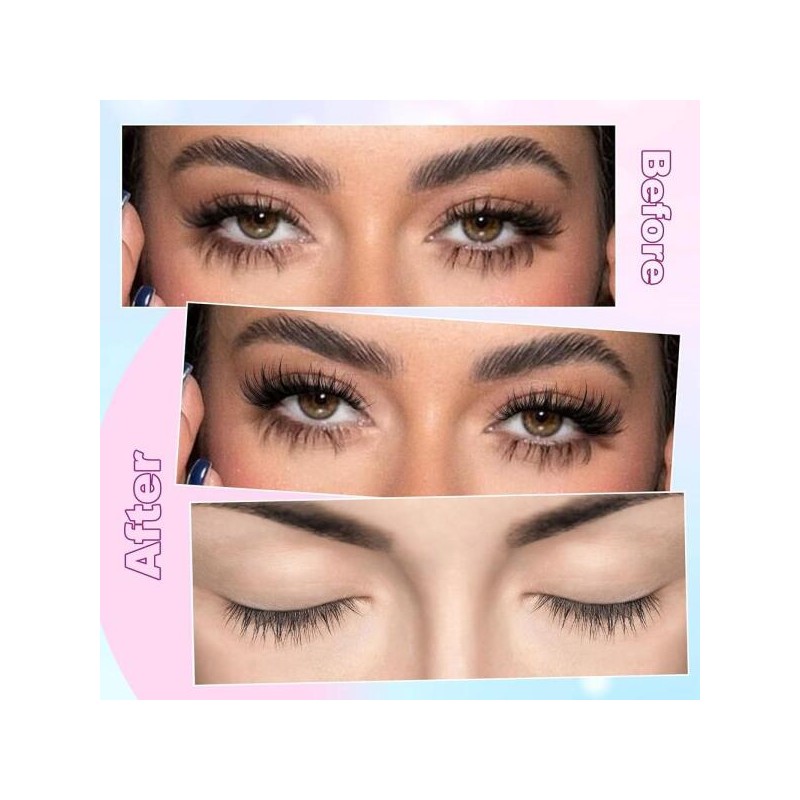 Lash Cluster Wispy 래쉬 클러스터 위스피 속눈썹 천연 CC-컬리 잔루플라이