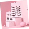 Baluue False Eyelashes Women Pack of Short and Fluffy Natural
